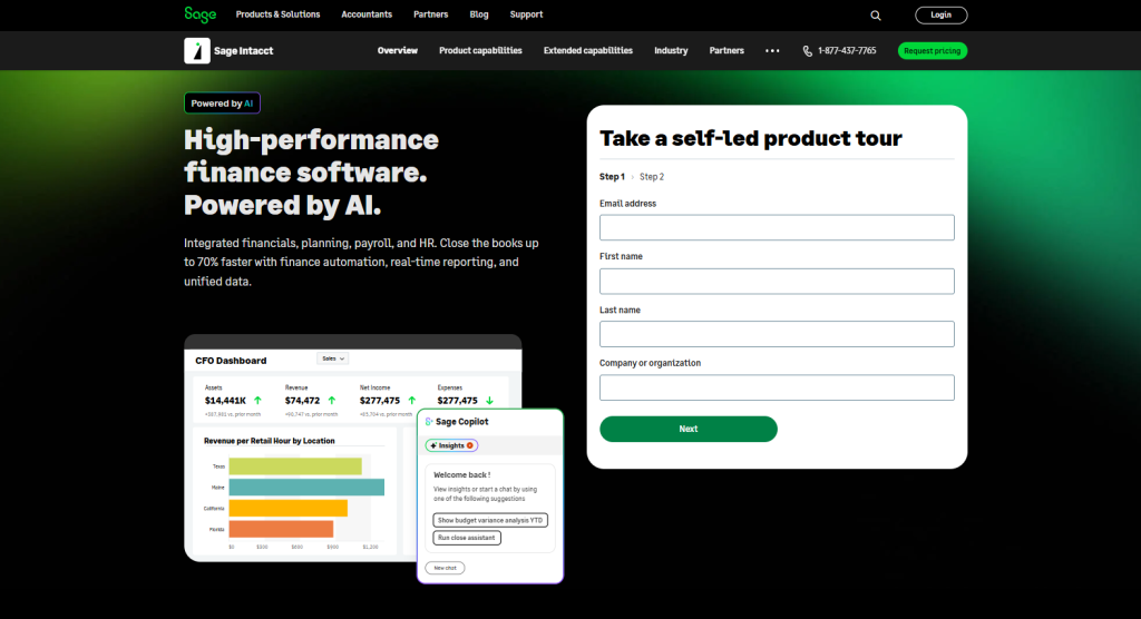 Homepage of Sage